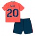 Maillot de foot Everton Dele Alli #20 Extérieur vêtements enfant 2023-24 Manches Courtes (+ pantalon court)